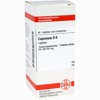 Capsicum D6 Tabletten 80 Stück
