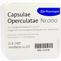 Capsulae Operc Nr 000 1.37 Kapseln 100 Stück