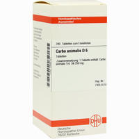 Carbo Animalis D6 Tabletten 200 Stück