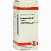Carbo Animalis D8 Tabletten 80 Stück