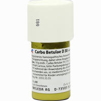 Carbo Betulae D30 Trituration 20 g