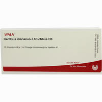 Carduus Mar E Fruct D3 Ampullen 10 x 1 ml
