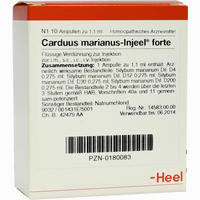 Carduus Marianus- Injeel Forte Ampullen  10 Stück - ab 14,65 €