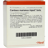 Carduus Marianus- Injeel Forte Ampullen 10 Stück