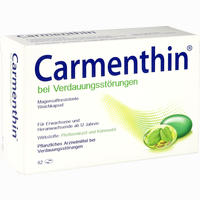 Carmenthin bei Verdauungsstörungen Weichkapsel Kapseln 42 Stück - ab 7,95 €