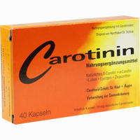 Carotinin Kapseln 20 Stück - ab 0,00 €