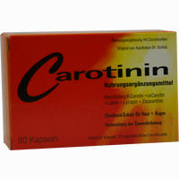 Carotinin Kapseln 20 Stück - ab 0,00 €