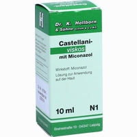 Castellani- Viskos mit Miconazol Lösung 10 ml - ab 3,31 €