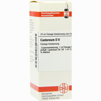 Castoreum D6 Dilution 20 ml
