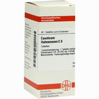 Causticum Hahnemanni C6 Tabletten 80 Stück