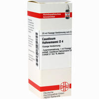 Causticum Hahnemanni D4 Dilution Dhu-arzneimittel 20 ml