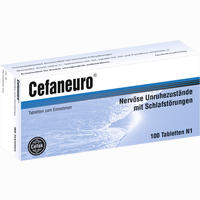Cefaneuro Tabletten 100 Stück - ab 9,00 €
