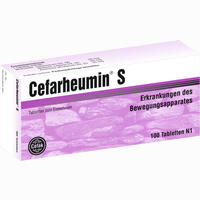 Cefarheumin S Tabletten 100 Stück