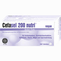 Cefasel 200 Nutri Selen- Tabs Tabletten 20 Stück - ab 0,00 €