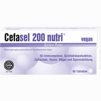 Cefasel 200 Nutri Selen- Tabs Tabletten 20 Stück - ab 0,00 €