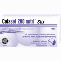 Cefasel 200 Nutri Stix Granulat 14 Stück 