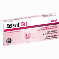 Cefavit B12 Kautabletten 60 Stück - ab 7,05 €