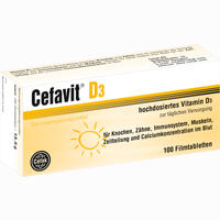 Cefavit D3 Filmtabletten 100 Stück 