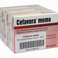 Cefavora Memo (weichgelatinekapseln)  30 Stück - ab 21,28 €