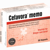 Cefavora Memo (weichgelatinekapseln)  30 Stück - ab 21,28 €