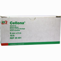 Cellona Gipsbin 2mx8cm Binde 10 Stück - ab 3,27 €