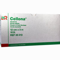 Cellona Gipsbin 3mx12cm Binde 2 x 5 Stück