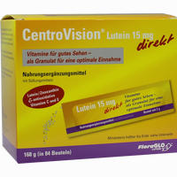 Centrovision Lutein 15mg Direkt Granulat 3 x 28 Stück 