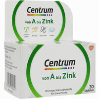 Centrum A Bis Zink Tabletten 30 Stück - ab 9,23 €