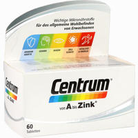 Centrum A Bis Zink Tabletten 30 Stück - ab 9,23 €