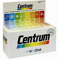 Centrum A- Zink + Floraglo Lutein Capletten Tabletten 180 Stück 