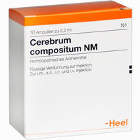 Cerebrum Compositum Nm Ampullen 10 Stück - ab 18,37 €