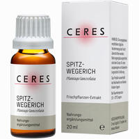 Ceres Spitzwegerich Plantago Lanceolata Extrakt 20 ml