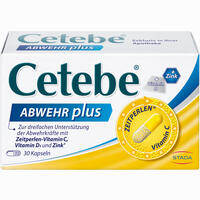 Cetebe Abwehr Plus Kapseln  30 Stück - ab 8,21 €