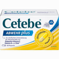 Cetebe Abwehr Plus Kapseln Stada gmbh 60 Stück