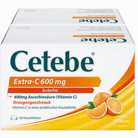 Cetebe Extra- C 600mg Kautabletten  30 Stück - ab 5,30 €