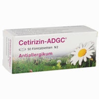 Cetirizin- Adgc Filmtabletten 20 Stück - ab 1,54 €