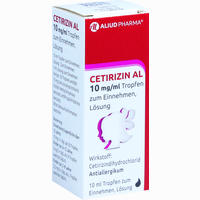 Cetirizin Al 10mg/ml Tropfen 10 ml