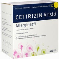 Cetirizin Aristo Allergiesaft 1 Mg/ml  75 ml - ab 1,99 €