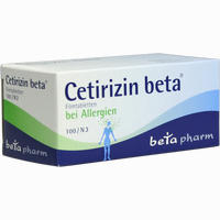 Cetirizin Beta Filmtabletten 7 Stück - ab 0,62 €