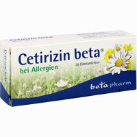 Cetirizin Beta Filmtabletten 7 Stück - ab 1,14 €