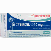 Cetirizin Fair- Med Healthcare 10 Mg Filmtabletten  20 Stück - ab 1,68 €