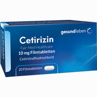 Cetirizin Fair- Med Healthcare 10 Mg Filmtabletten 20 Stück