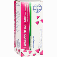 Cetirizin Hexal Saft bei Allergien  75 ml - ab 2,16 €