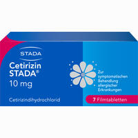 Cetirizin Stada 10mg Filmtabletten 7 Stück - ab 0,99 €