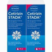 Cetirizin Stada Saft  150 ml - ab 2,24 €