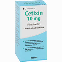 Cetixin 10mg Filmtabletten 50 Stück