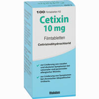 Cetixin 10mg Filmtabletten 100 Stück