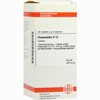 Chamomilla D12 Tabletten 200 Stück