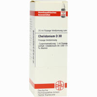 Chelidonium D30 Dilution 20 ml - ab 5,73 €
