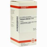 Chininum Sulf D12 Tabletten 200 Stück